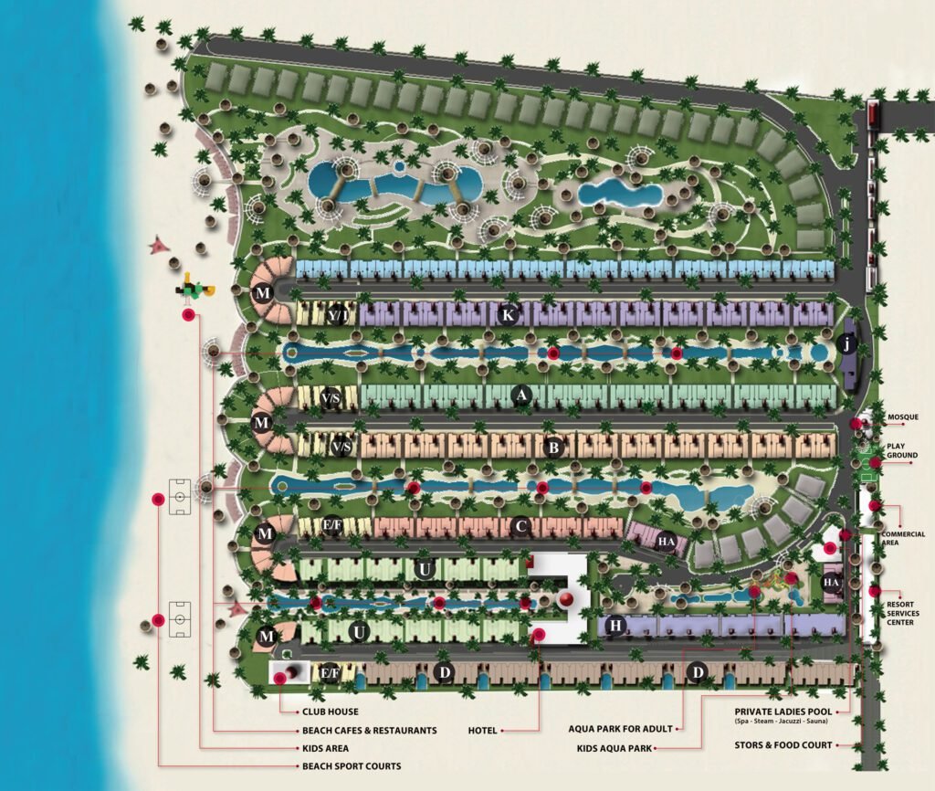 Lasirena Palm Beach Ain Sokhna | Own your unit that is on sea view